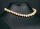 P128 Echter Süßwasser-Perlen-Strang barock 7-8mm 38cm lang offen softgold