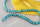 P390 Echter Süßwasser-Perlen-Strang barock 7-8mm 40cm lang offen signalblau