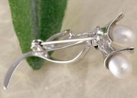 STELYNA Exquisite Brosche P303 Blume mit 2...