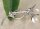 STELYNA Exquisite Brosche P303 Blume mit 2 Süßwasser Zuchtperlen Oval Weiß