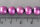 P394 Echter Süßwasser-Perlen-Strang barock 8-9mm 40cm lang offen Pink metallic