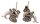 Ohrstecker Delphin Silber  - 925 Sterling Silber - mit Strass Steinen OSDSS01