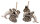 Ohrstecker Delphin Silber  - 925 Sterling Silber - mit Strass Steinen OSDSS01