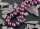 P060 Echter Süßwasser-Perlen-Strang barock 6-8mm 40cm lang offen violett